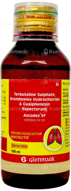 Ascodex Sf Expectorant 100Ml